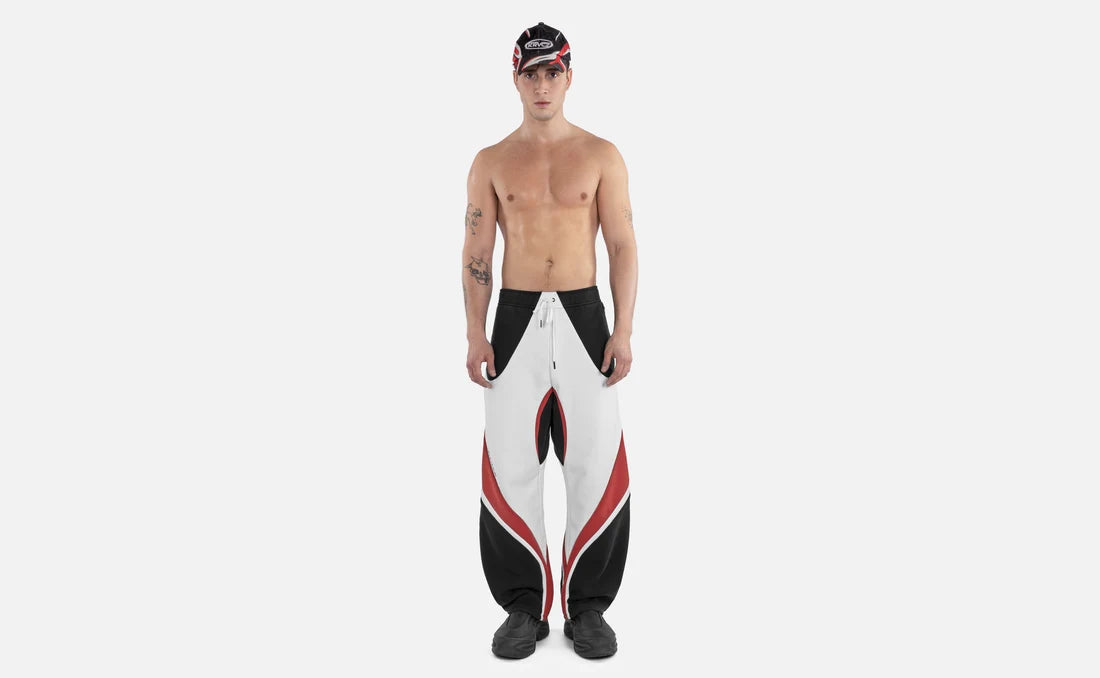 Acid Jogger Pants Red