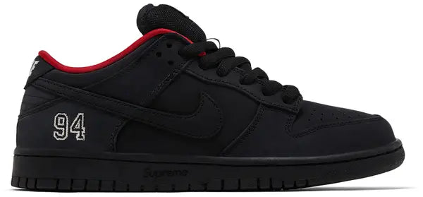 Supreme x Dunk Low SB 94 'Black'