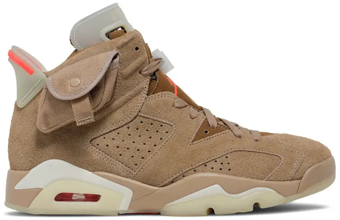Travis Scott x Air Jordan 6 Retro 'British Khaki'