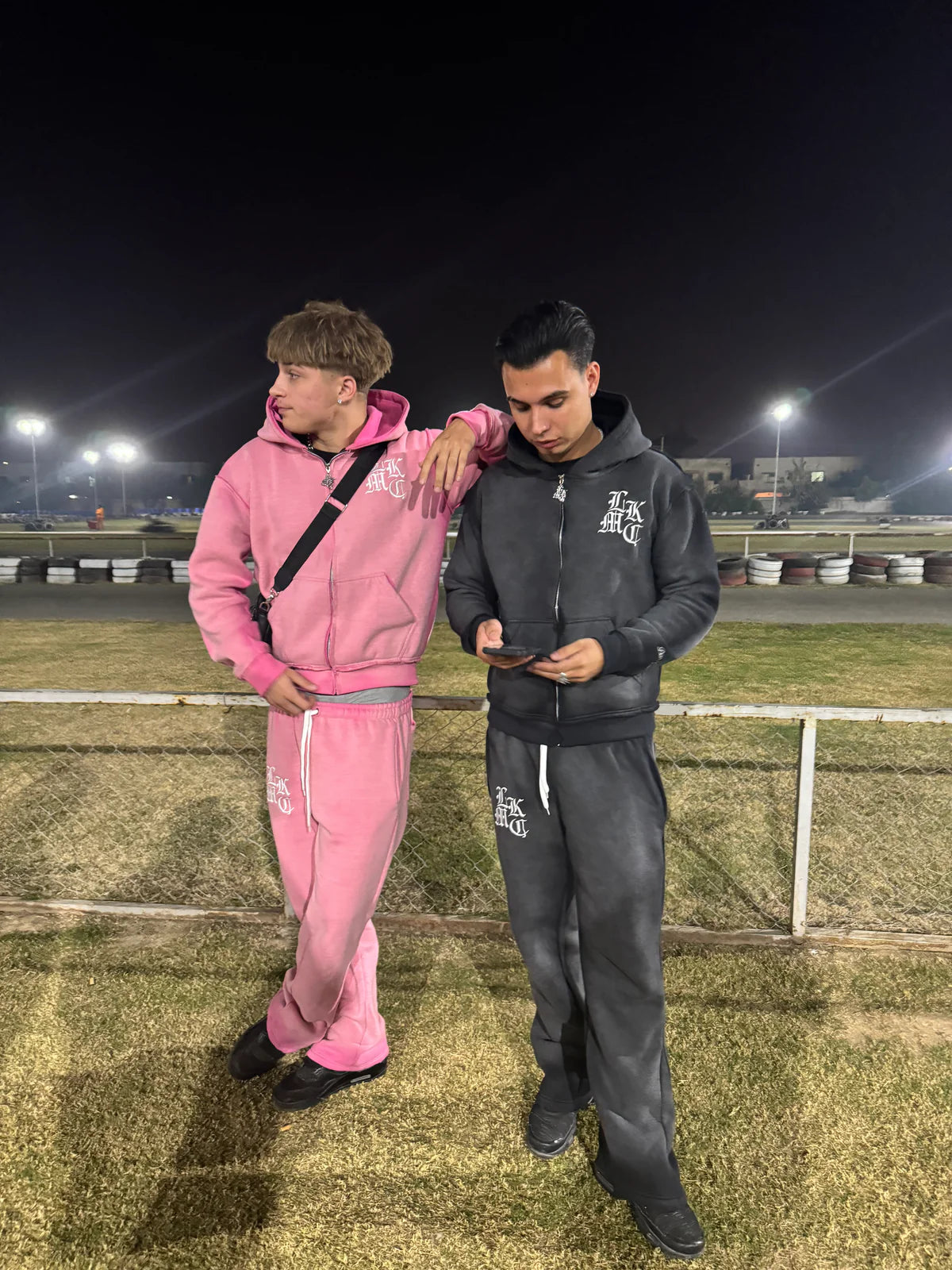 Flared Jogger Dark Grey