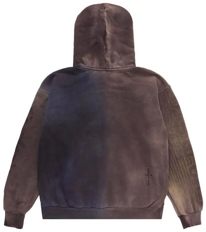 Nike FC Barcelona x Cactus Jack Split-Dye Crest Hoodie 'Brown'