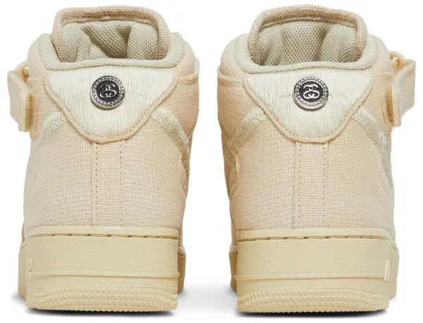 Stussy x Air Force 1 Mid 'Fossil'