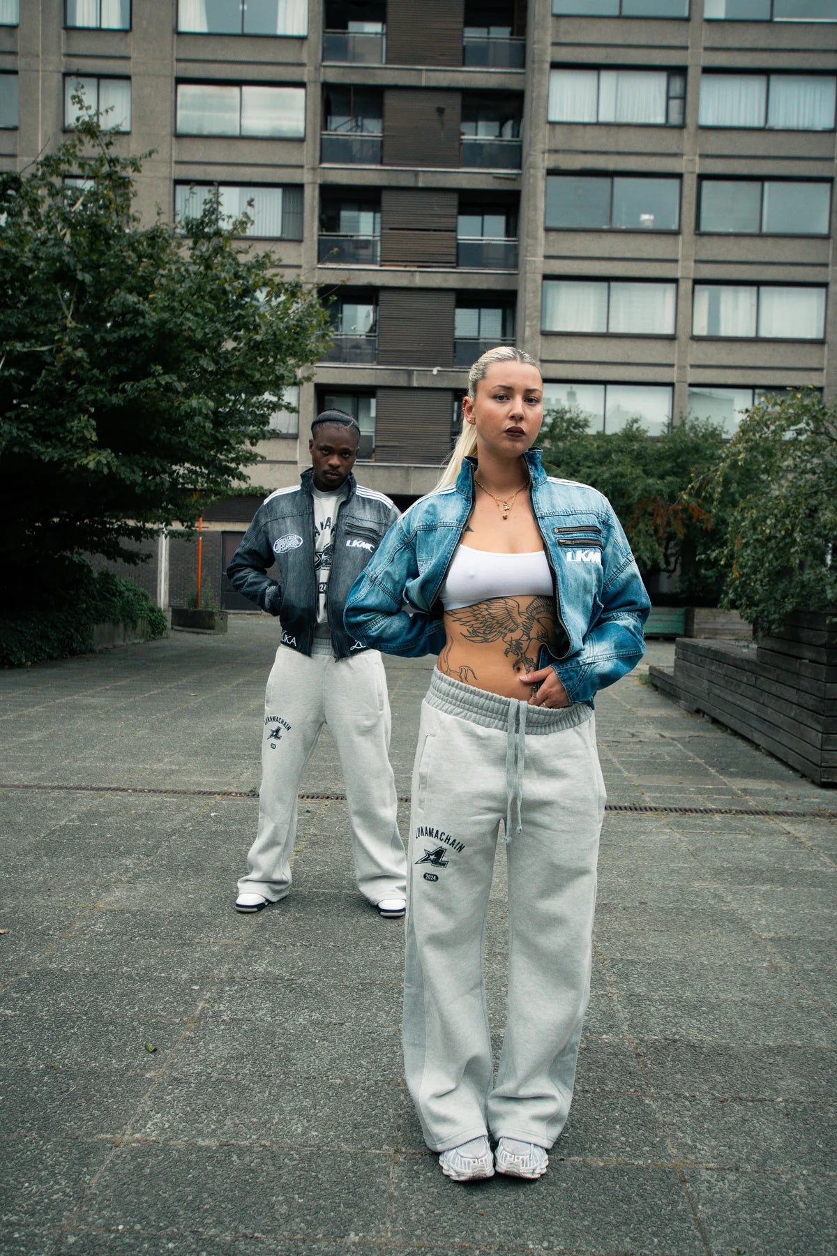 Jogger High School Grey