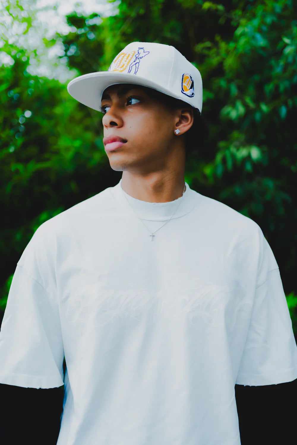 Angel Devil Adjustable Hat Cream