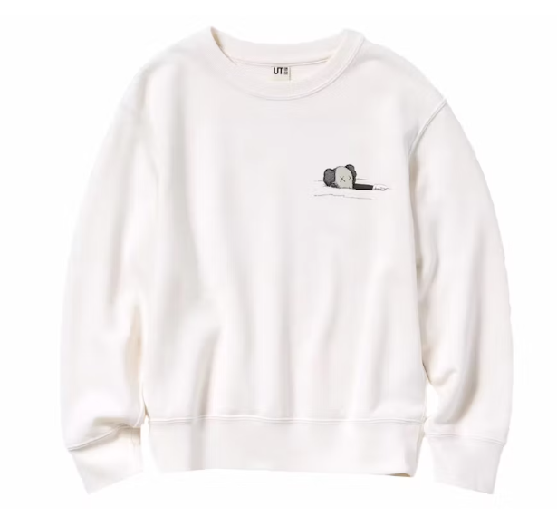 KAWS x Uniqlo Longsleeve Sweatshirt 'White'
