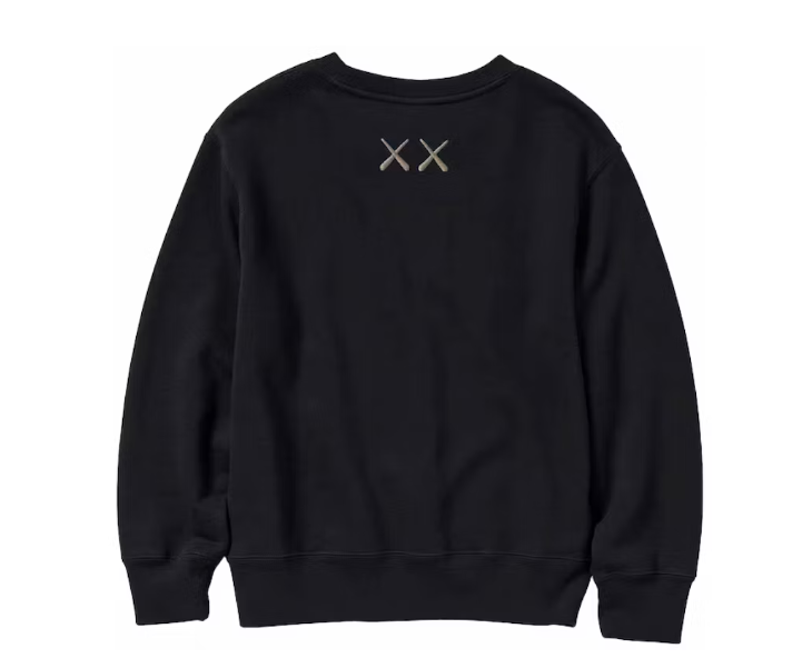 KAWS x Uniqlo Longsleeve Sweatsh 'Black'