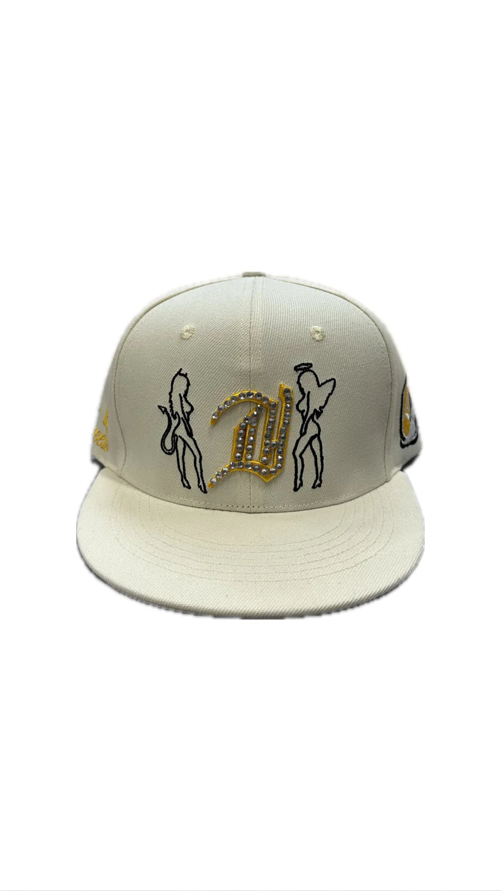 Angel Devil Adjustable Hat Cream | Diamond