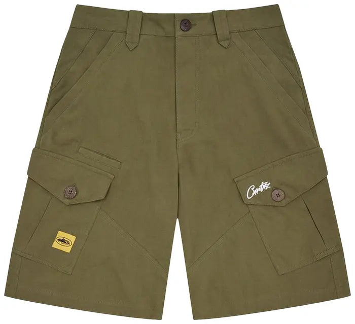 Corteiz Storm Cargo Shorts 'Khaki'