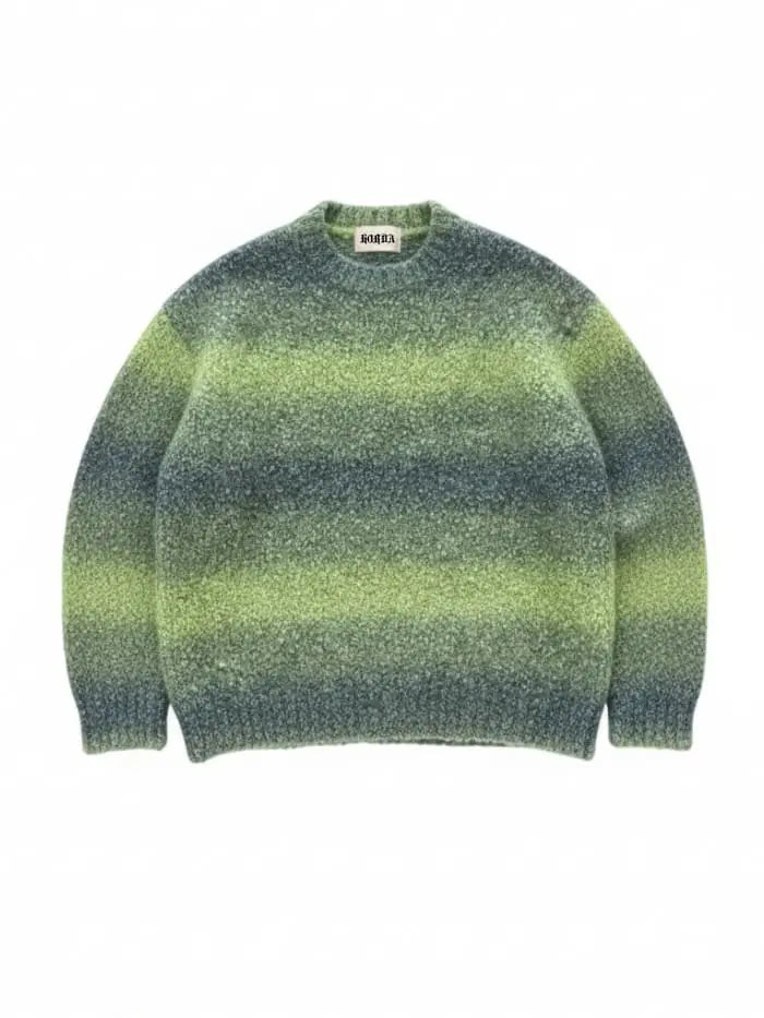 Maglione Verde Boxy Fit Unisex