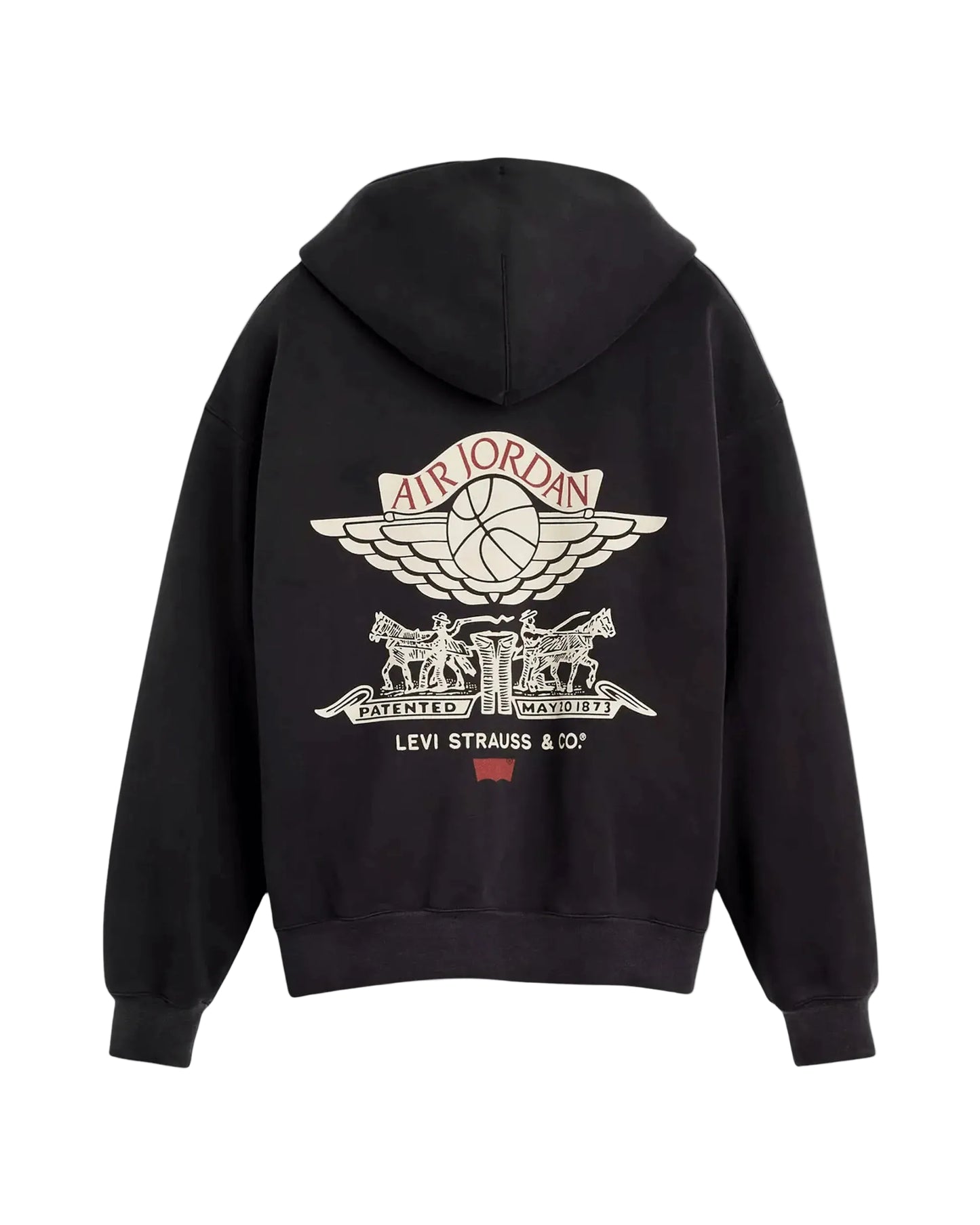 Nike Jordan x Levi's Full Zip Hoodie 'Black'