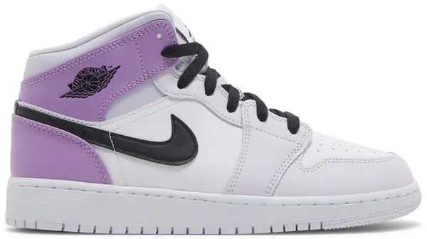 Air Jordan 1 Mid GS 'Barely Grape'