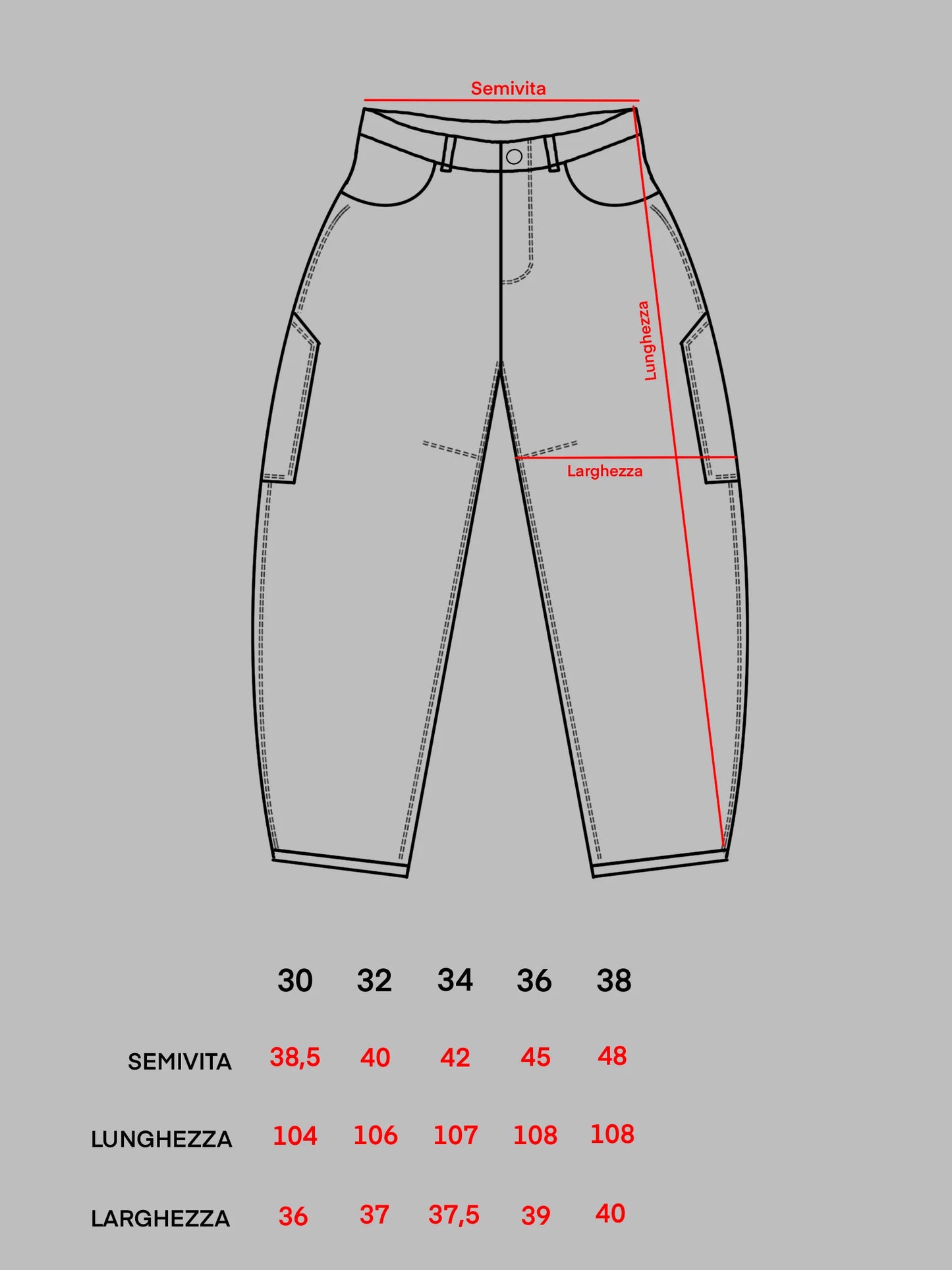 Vertigo pants black