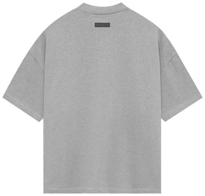 Fear of God Essentials Heavy Jersey Short-Sleeve Tee 'Dark Heather Oatmeal'