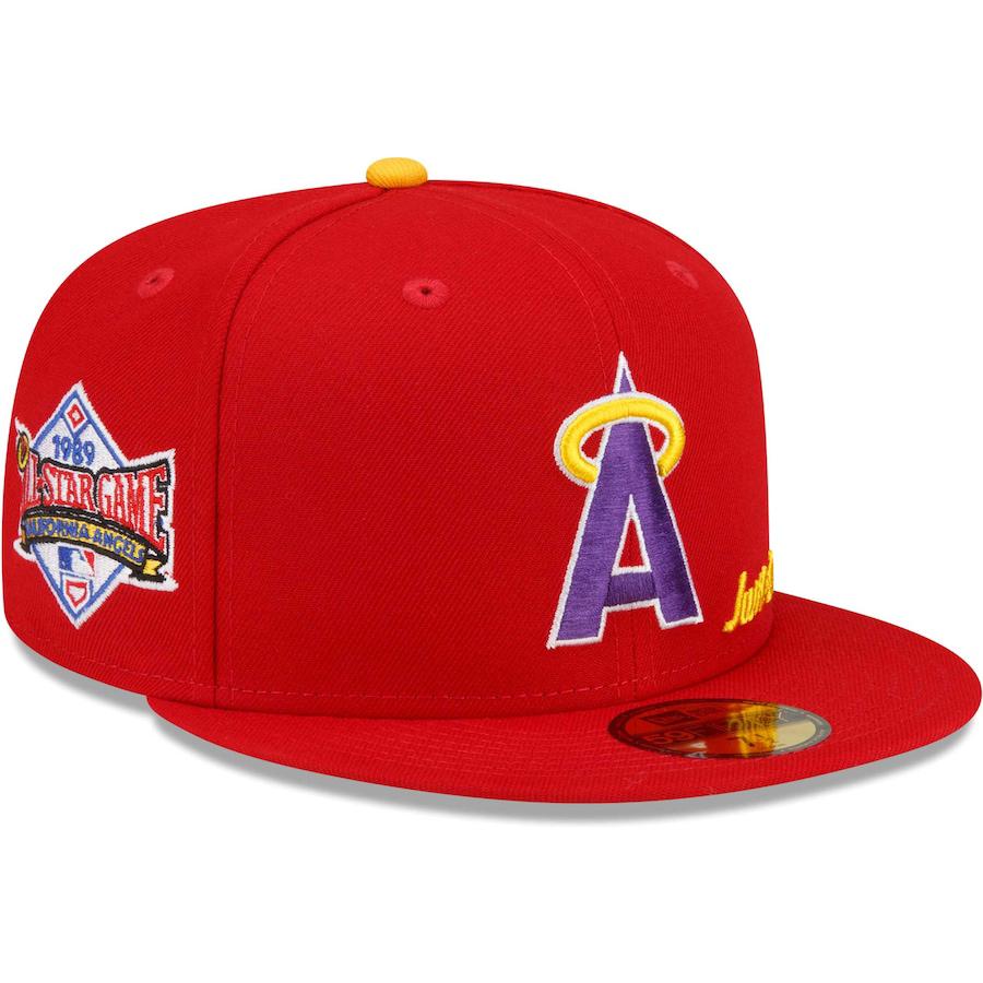 NEW ERA X Just Don Red Los Angeles Angels 1989 Mlb All-star Game '59fifty'