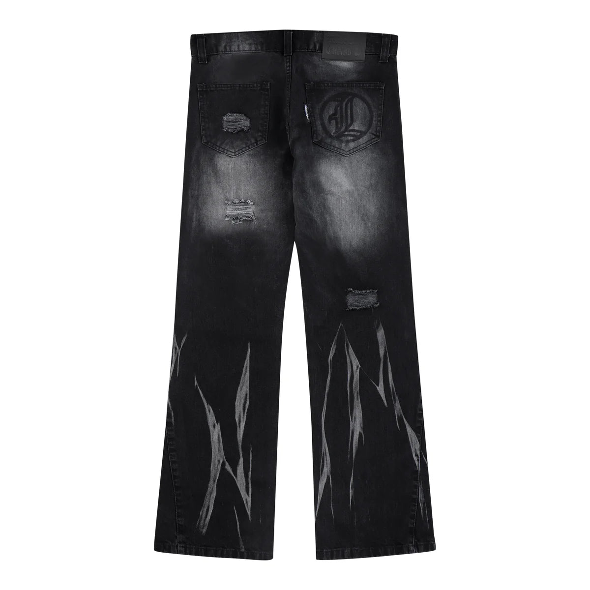 Flared Jeans Series - Black