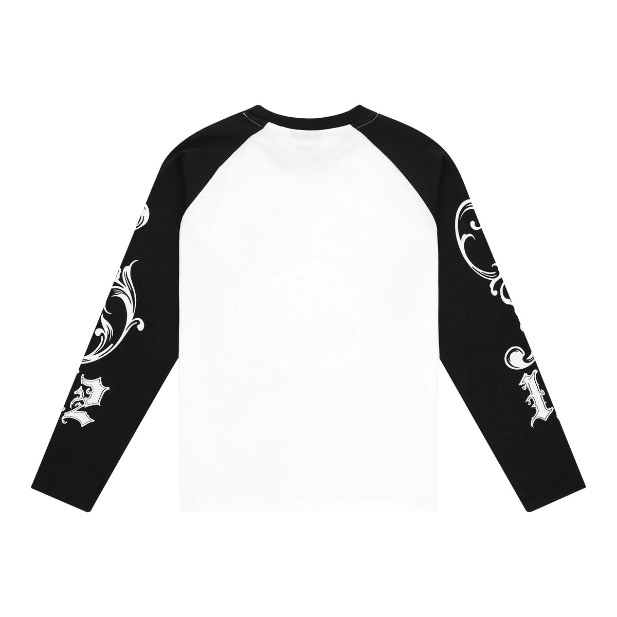 Longsleeve Black - Ancient Flower