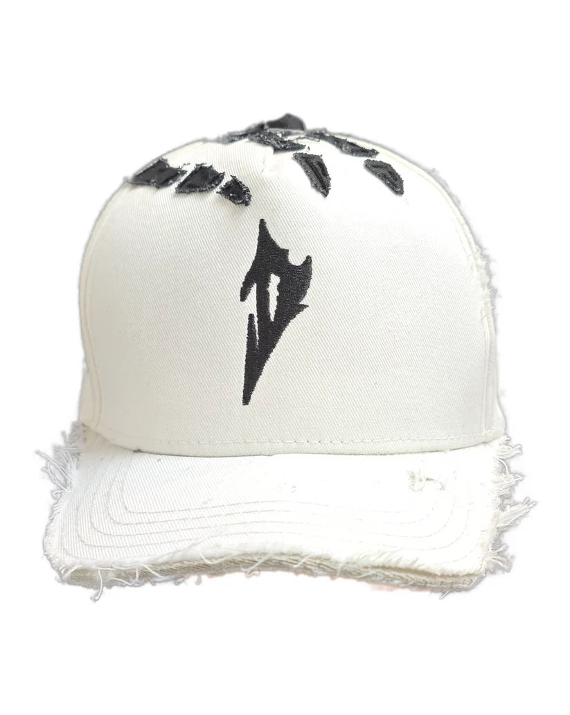 Skeleton hat white