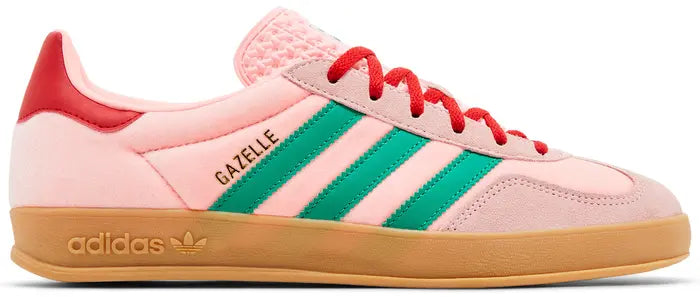 Wmns Gazelle Indoor 'Glow Pink Court Green'