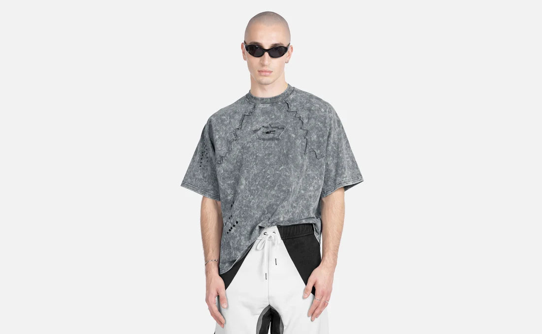 Acid T-shirt Grey