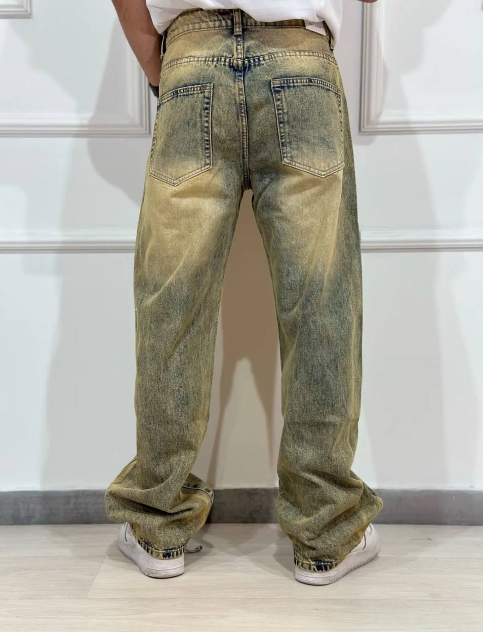 Jeans Strass Wide