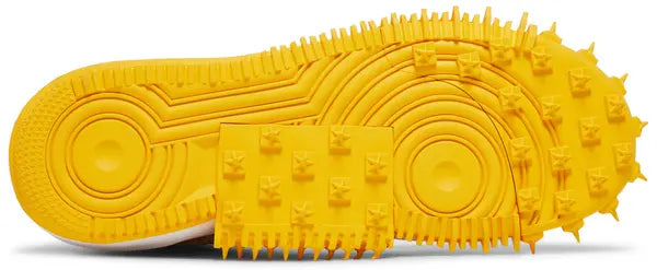 Off-White x Air Force 1 Mid SP Leather 'Varsity Maize'