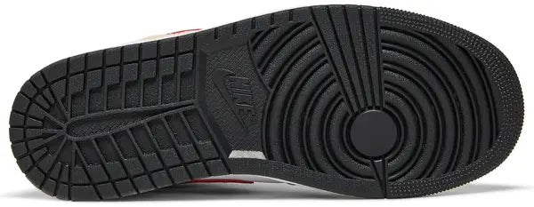 Air Jordan 1 Mid 'Light Curry Cardinal Red'