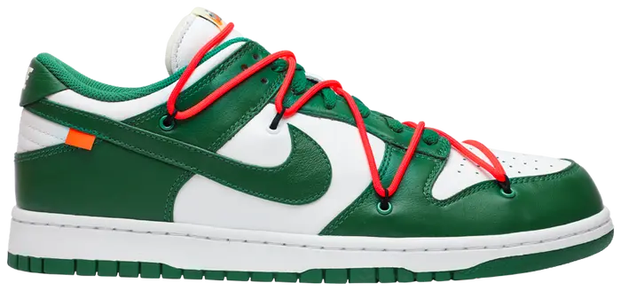 Off-White x Dunk Low 'Pine Green'