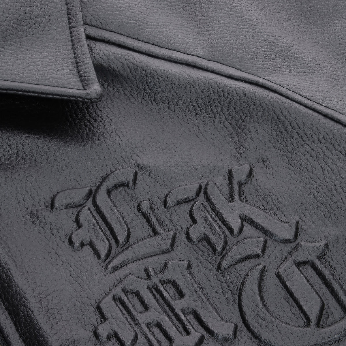 Leather Jacket High School Black