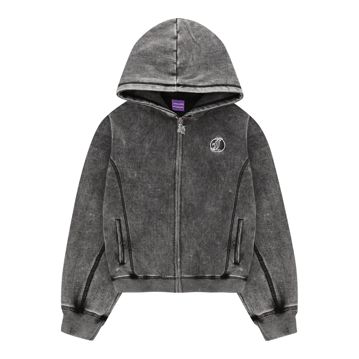 Ghost Hoodie with Back Logo