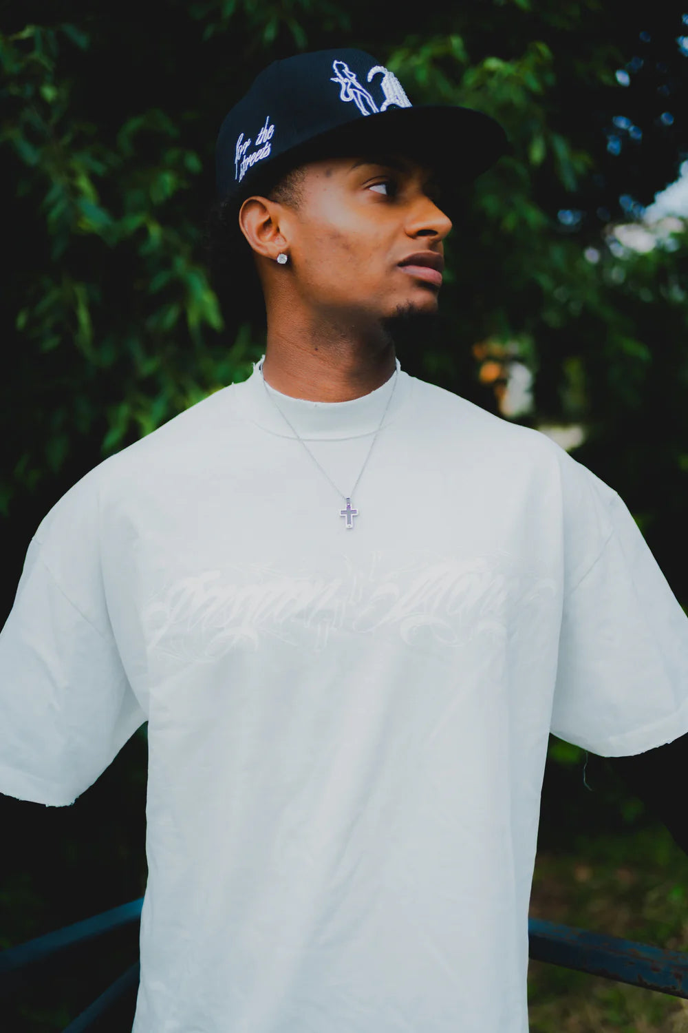 Angel Devil Adjustable Hat Black