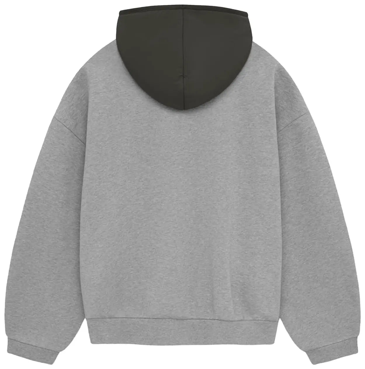 Fear of God Essentials Nylon Fleece Hoodie 'Dark Heather Oatmeal/Ink'