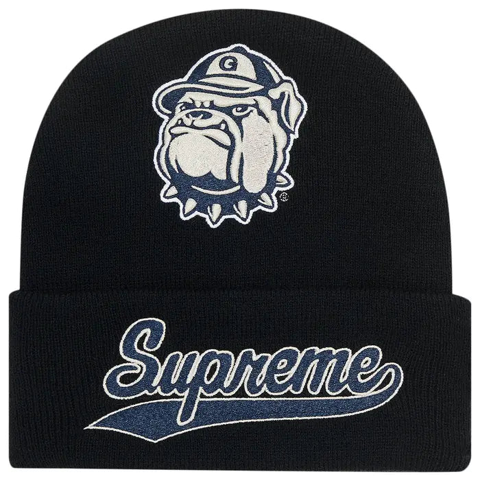 Supreme x Mitchell & Ness NCAA Beanie 'Black'