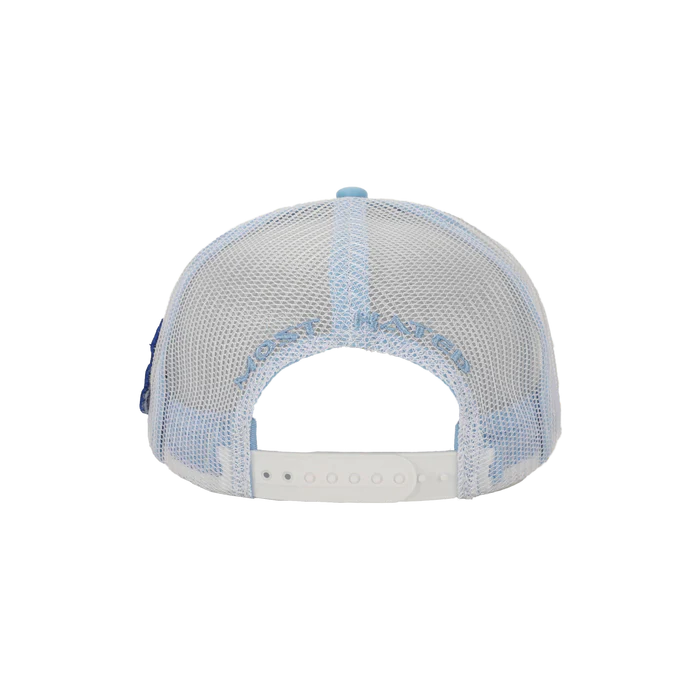 Baby Blue Puff Trucker