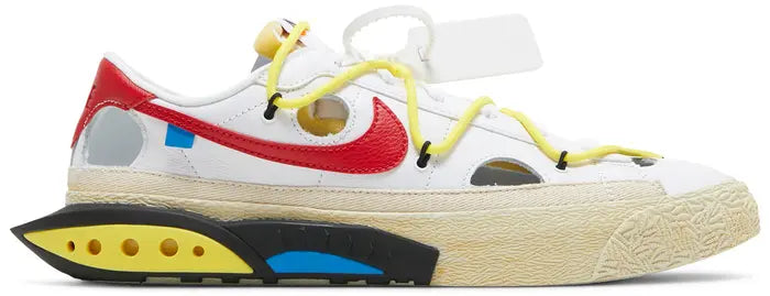 Off-White x Blazer Low 'White University Red'
