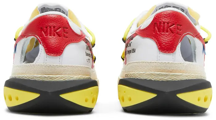 Off-White x Blazer Low 'White University Red'