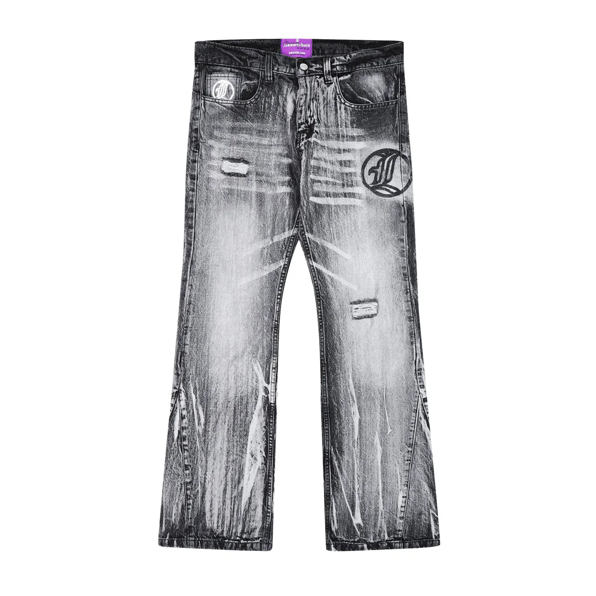 Flared Jeans Series - Grey