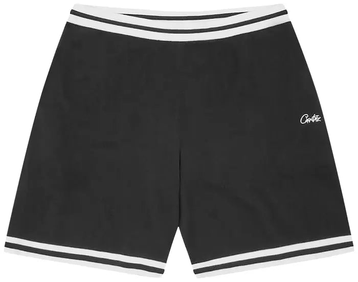 Corteiz Deala Knit Shorts 'Black'