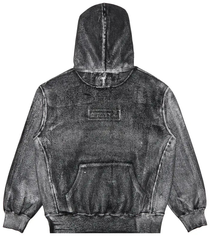 Supreme x MM6 Maison Margiela Foil Box Logo Hooded Sweatshirt 'Black'