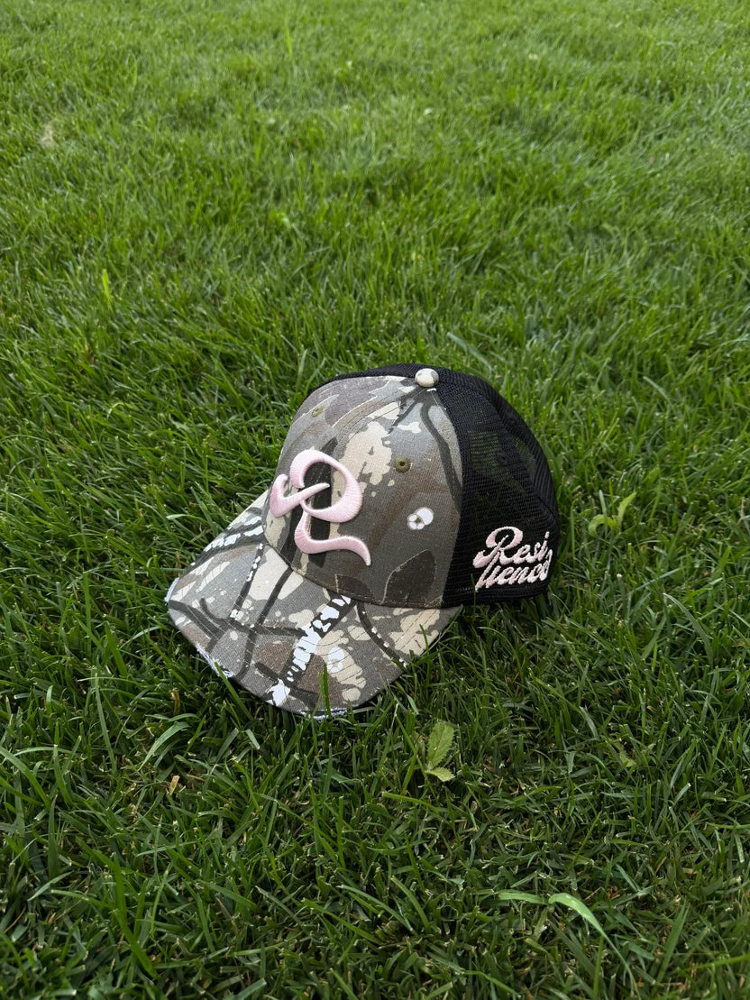 Resilience Camo Trucker hat