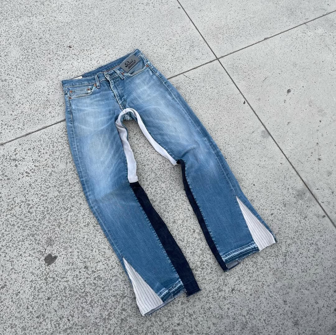 Flare Jeans Split Fusion