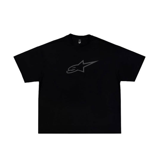 Galactic tour black t-shirt
