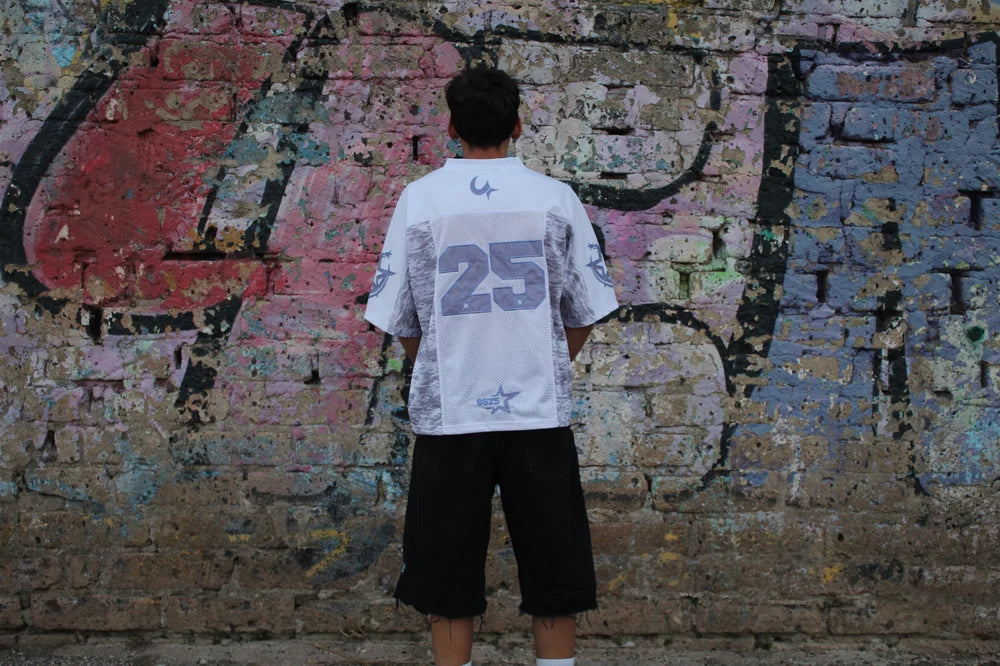 Astro Bowl White Camo Jersey