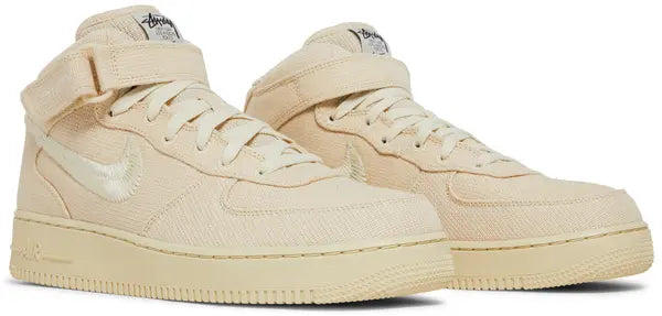 Stussy x Air Force 1 Mid 'Fossil'