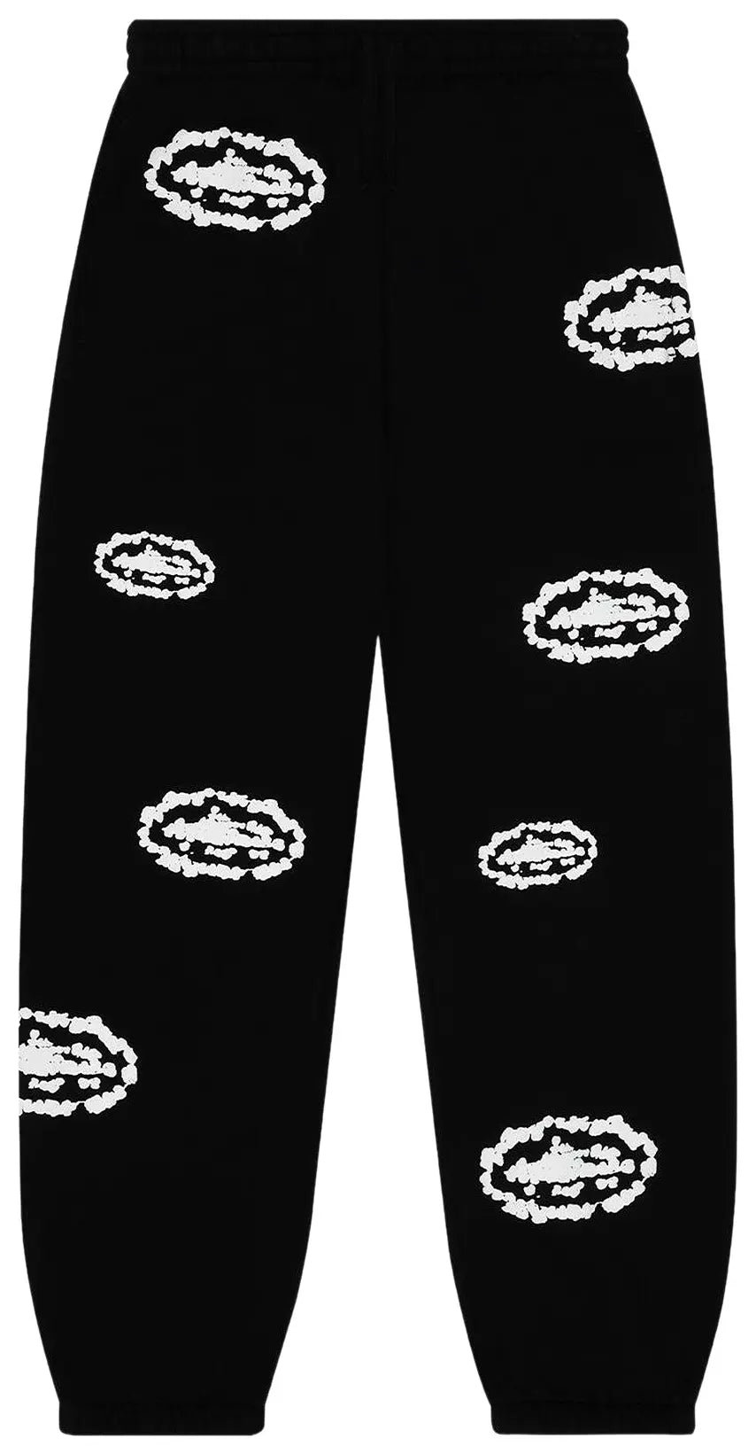 Denim Tears x Cortiez Island Wreath Sweatpants 'Black'