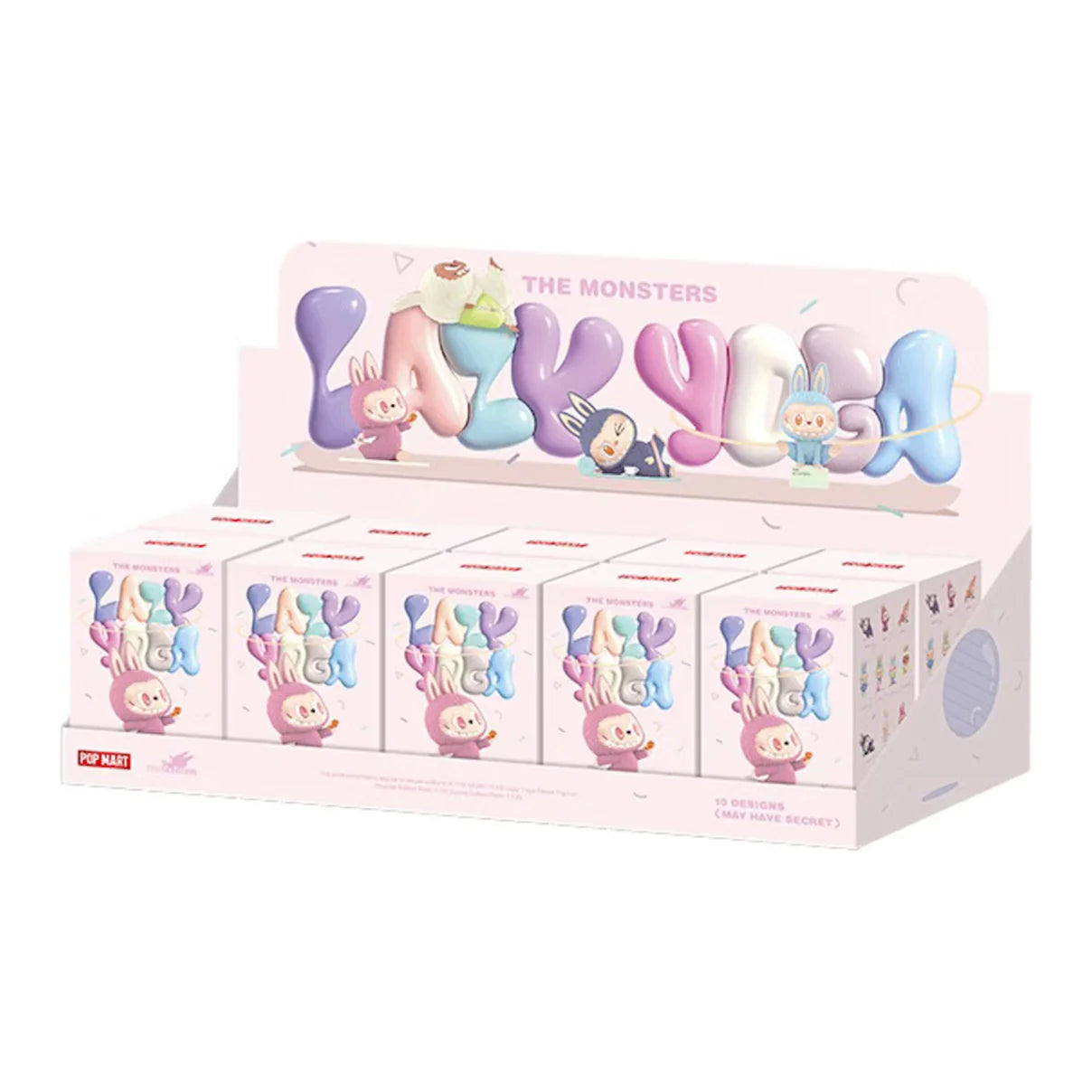 THE MONSTERS 'Lazy Yoga Series Figures' (10 Blind Box)