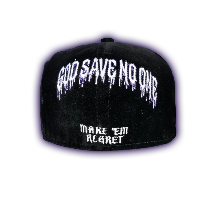 YWR™ X God Save No One Fitted Cap (Velluto)
