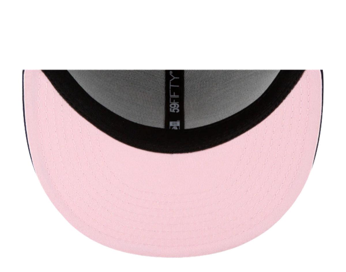 Men's Los Angeles Angels New Era Navy 2002 World Series Bloom Side Patch '59FIFTY'