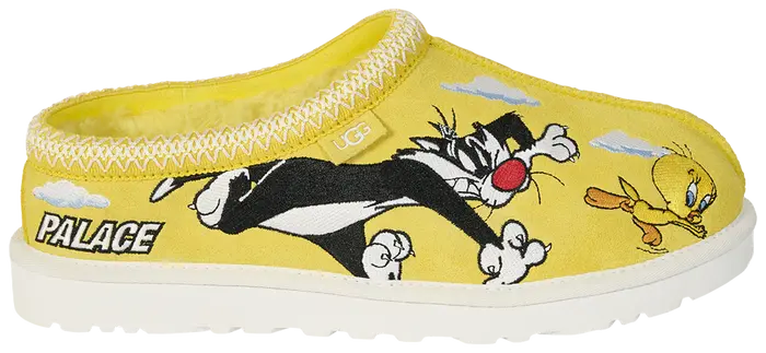 Palace x Looney Tunes x UGG Tasman Slipper 'Yellow'