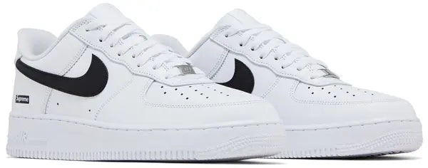 Supreme x Air Force 1 Low 'Box Logo - White Black'