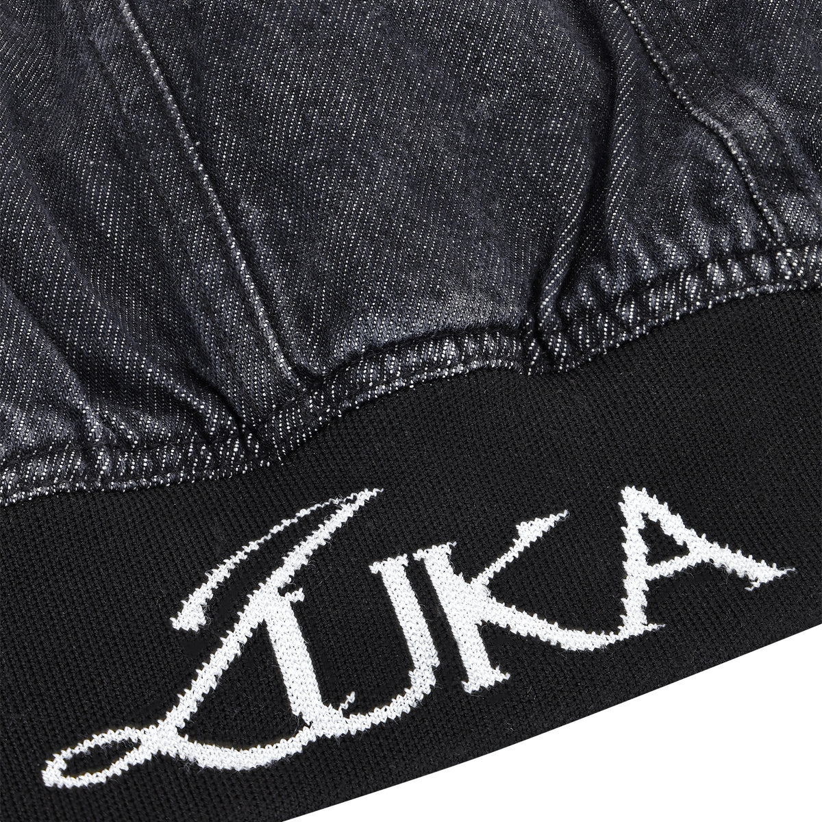 Giubbotto Jeans High School Nero